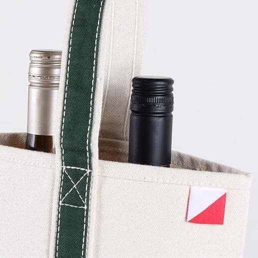 2- Bottle Canvas Wine Tote