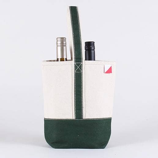 2- Bottle Canvas Wine Tote