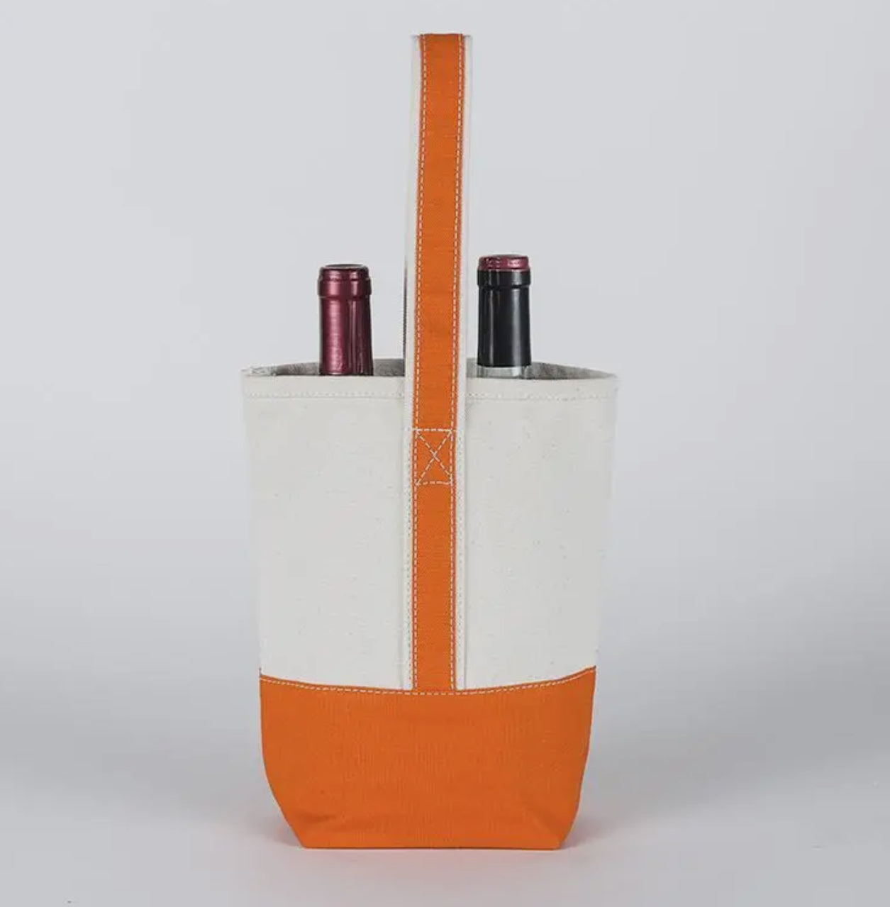 2- Bottle Canvas Wine Tote