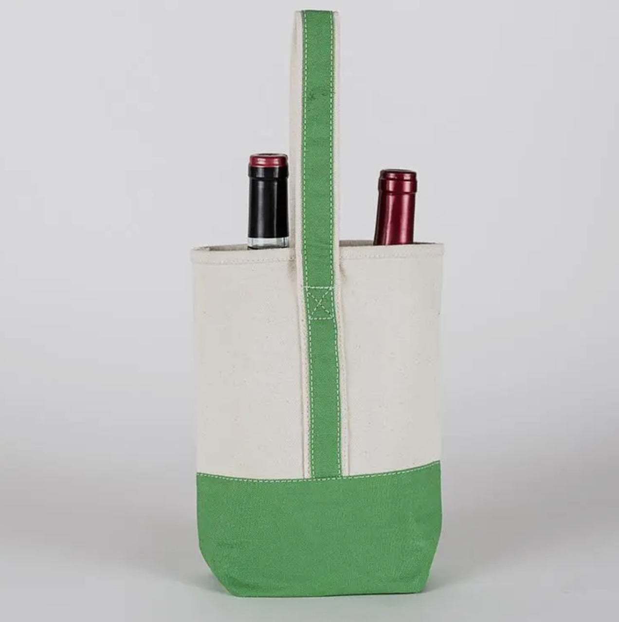 2- Bottle Canvas Wine Tote