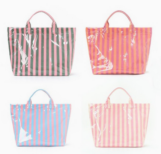 Striped Tote